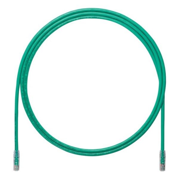 Cordón de parcheo Cat 6A Verde 7 ft Panduit