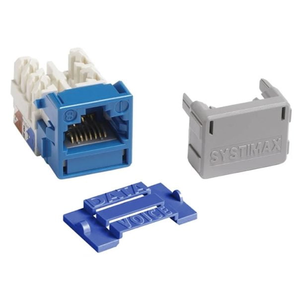 Jack Cat 6 Azul Systimax MGS-400 BL