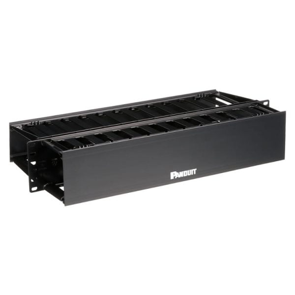 Organizador Horizontal de Cable Doble para Rack de 19