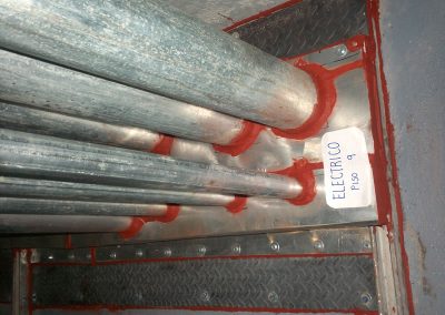 Servicio de cableado estructurado eléctrico con sistema retardante al fuego