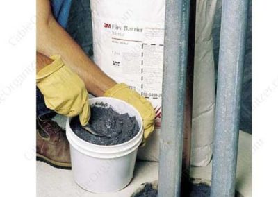3M Mortero Fire Barrier Servicio de cableado estructurado eléctrico con sistema retardante al fuego